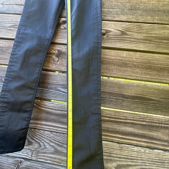 Rag & Bone Edgy Black Chic Skinny Jeans Coated Low Rise 24R - Picture 12 of 12
